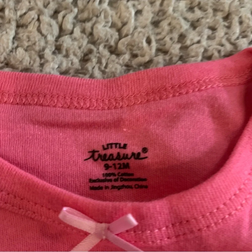 Adorable Pink and Gray Kids Bodysuit Set - Picture 6 of 13